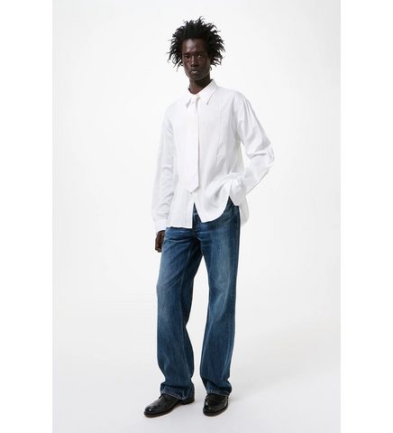 PROMISE SHIRT IVORY CLOUD BREEZY COTTON