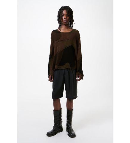 RIGID POPOVER CAMO COTTON RAFIA