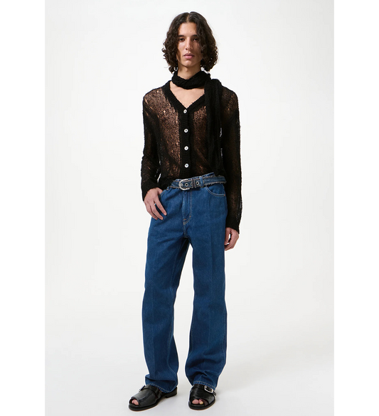 70S CUT BLUE PRESS CREASE