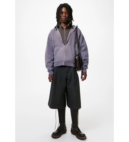 RASCAL HOOD ANTIQUE AMETHYST STAR FLEECE
