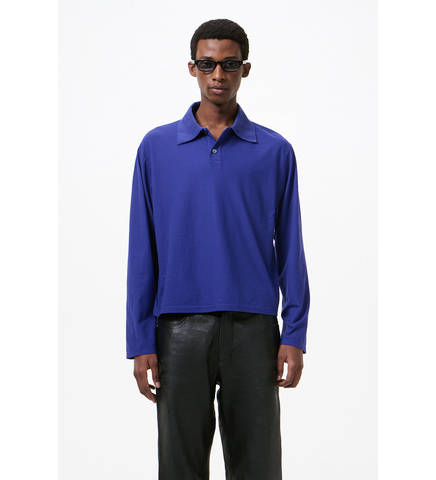 RUGBY LONGSLEEVE DEEP BLUE HIGH TWIST JERSEY