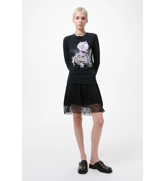 STRAIN SLIM LONGSLEEVE CYBERNETIC ANGEL PRINT