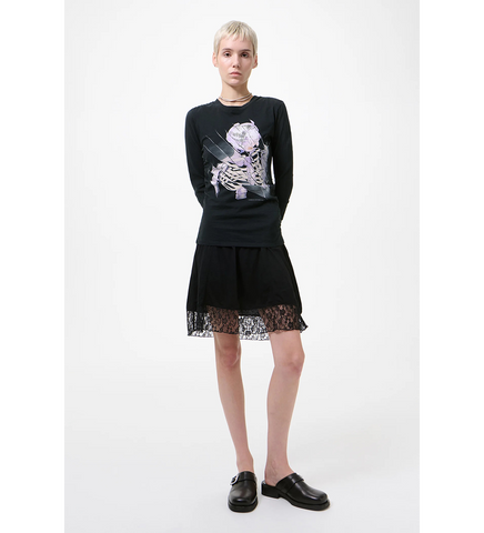 STRAIN SLIM LONGSLEEVE CYBERNETIC ANGEL PRINT