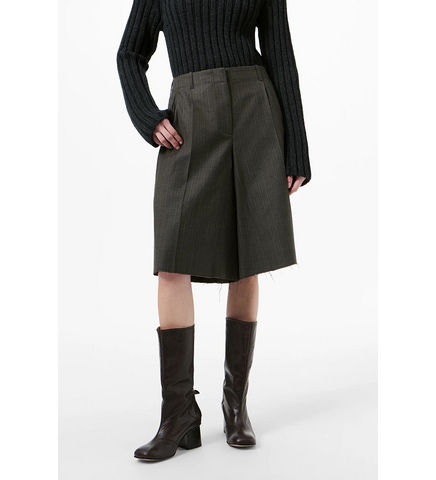JUMBO SHORTS PHASE STRIPE MOTION WOOLCOT