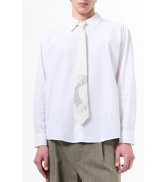TIE SPROUTING OCEAN PRINT
