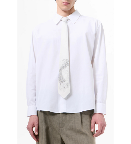 TIE SPROUTING OCEAN PRINT