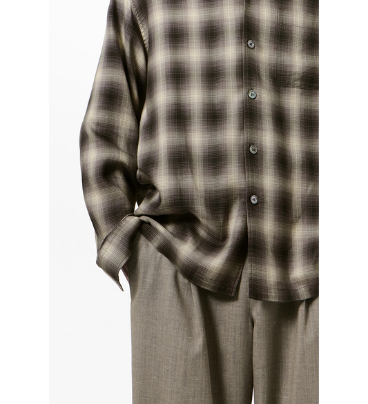 EVERY SHIRT TAOS CHECK SALOON TENCEL
