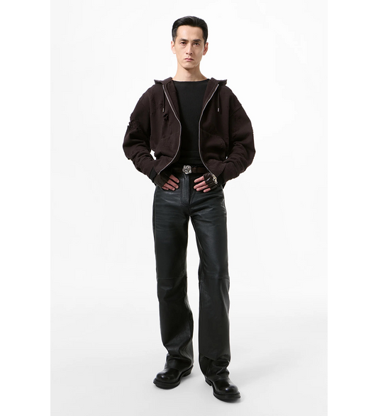 RASCAL HOOD BURNT BOUQUET STAR FLEECE