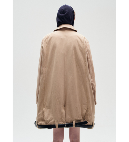 UPSIDE DOWN TRENCHCOAT CHINO BEIGE #1