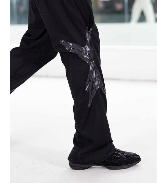 ALEC K-DART JERSEY TROUSER BLACK