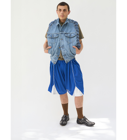 JEANSBACKCIRCLEVEST VINTAGE LIGHTBLUE #2