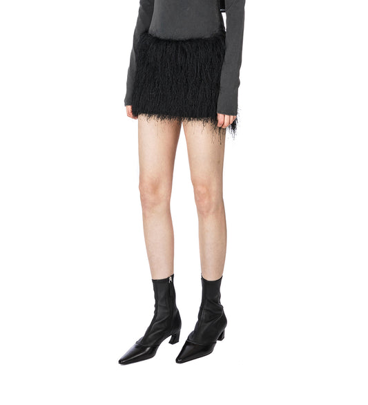 MICRO FRINGE SKIRT WINDOW