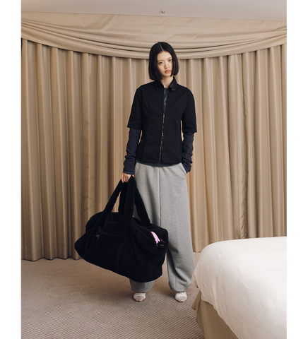 LAYERED LS SHIRT BLACK/NAVY