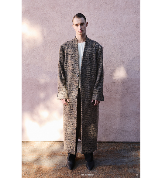 MUTE COAT MULTI BROWN