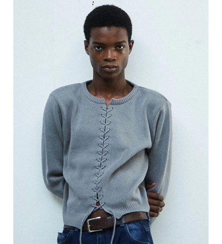 VIPER CARDIGAN CLASSIC GREY