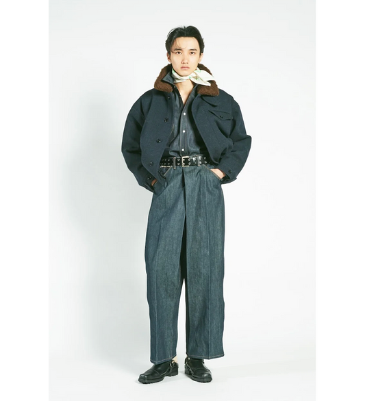 MELTON BLOUSON NAVY