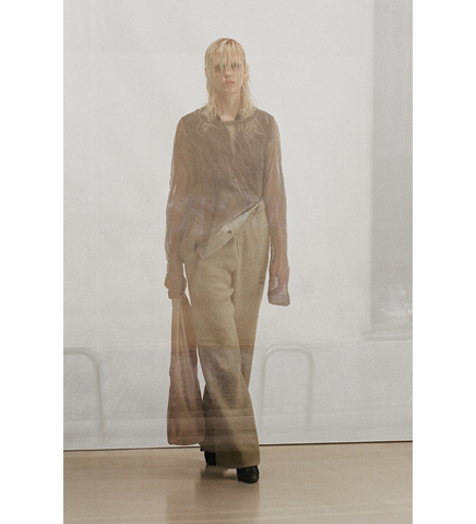 TRUE ROUNDNECK ASH SILK STEEL