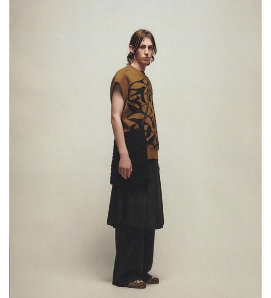 PLEATED SKIRT BLACK
