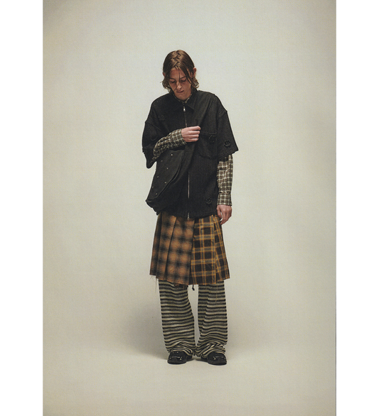 RELAXED LOUNGE PANT BLACK/YVORY