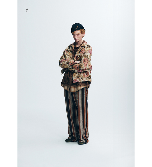 L/S POLO BROWN