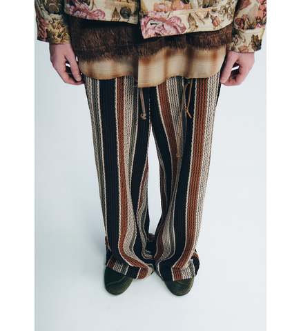 RELAXED LOUNGE PANT BEIGE/BROWN