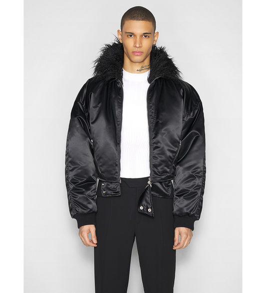 BOMBER JACKET BLACK