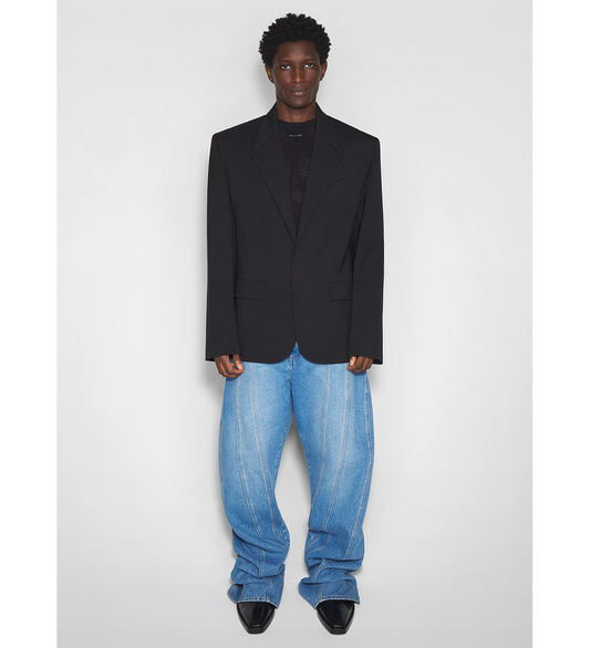 PARACHUTE DENIM PANTS MEDIUM BLUE