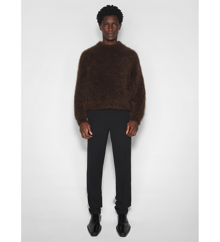 FURRY PULL OVER CHOCOLATE