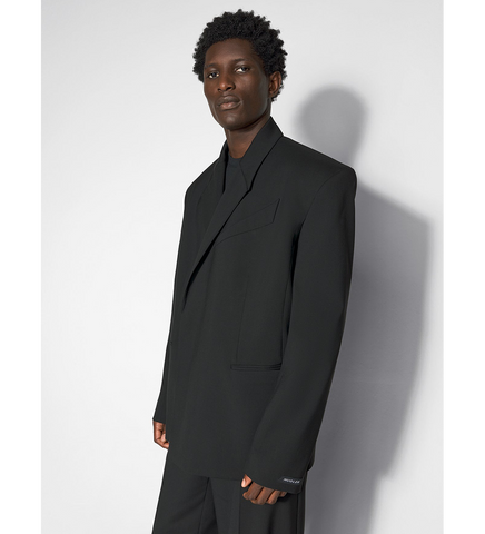 OVERSIZED TAILORED JACKET BLACK