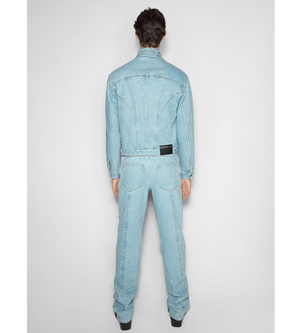 MEN'S DENIM JACKET MEDIUM BLUE
