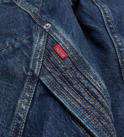 KIKO KOSTADINOV X LEVI'S ARTICULATE JACKET BLUE