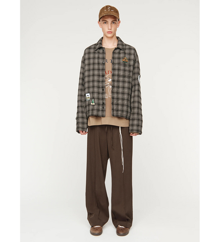 PADDED WORKMAN JACKET CHARCOAL