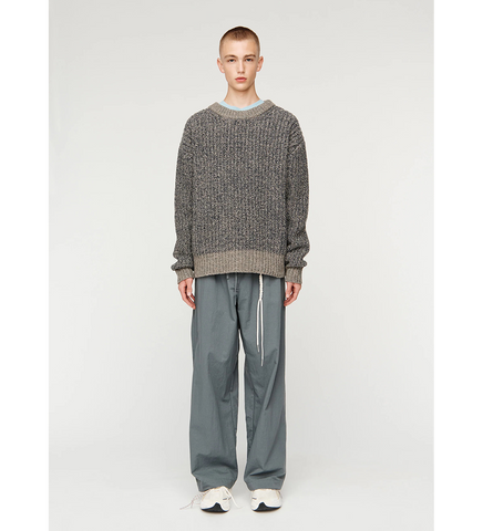 OVERSIZED SWEATER LIGHT GREY