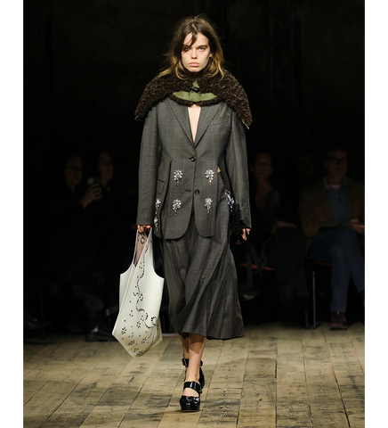HEM SLICE JACKET PEAT