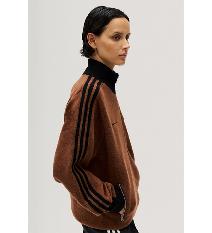 SONG FOR THE MUTE X ADIDAS 008 KNIT JACKET PRELOVED BROWN