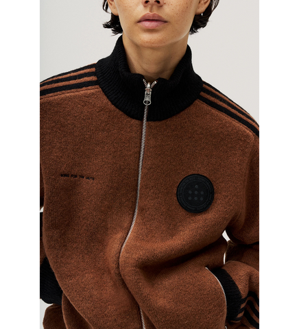 SONG FOR THE MUTE X ADIDAS 008 KNIT JACKET PRELOVED BROWN