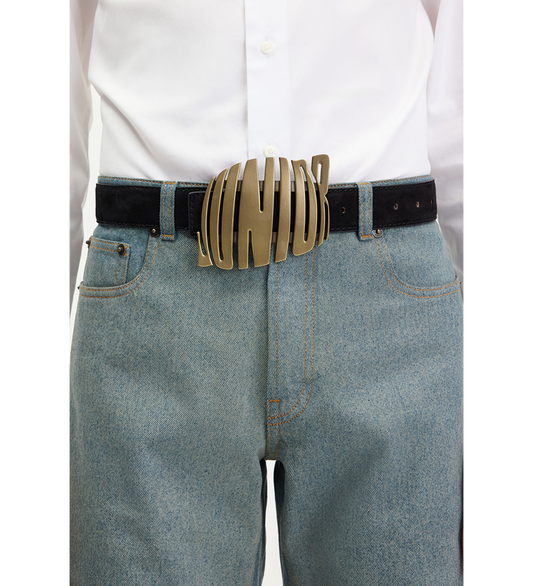 JUNIOR BUCKLE BELT BLACK