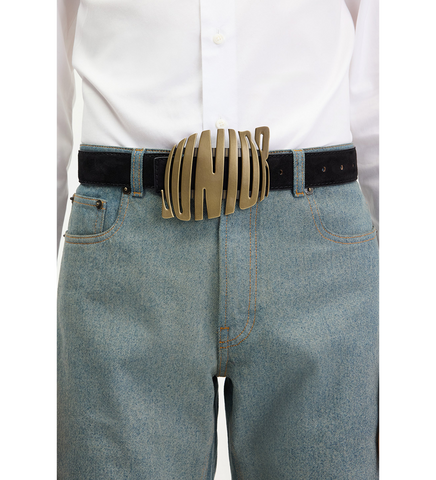 JUNIOR BUCKLE BELT BLACK