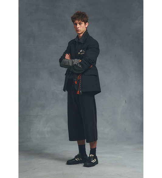 LONG SHORTS PETROL FADE OUT