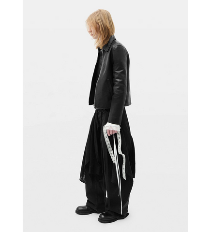 ALDRIK SHIRT APRON BLACK