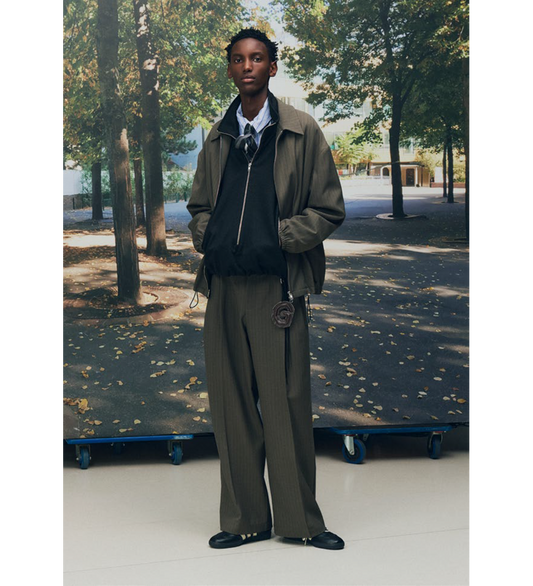 SLIM COACH JACKET TAUPE