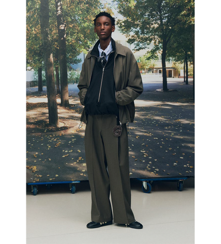 SLIM COACH JACKET TAUPE