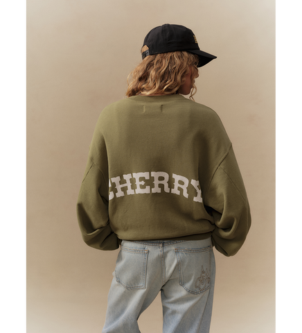 GECKO ZIP UP CREW CACTUS