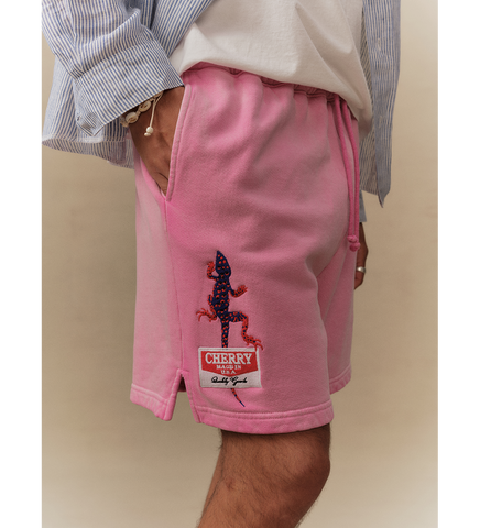 GECKO SWEATSHORTS FUSCHIA