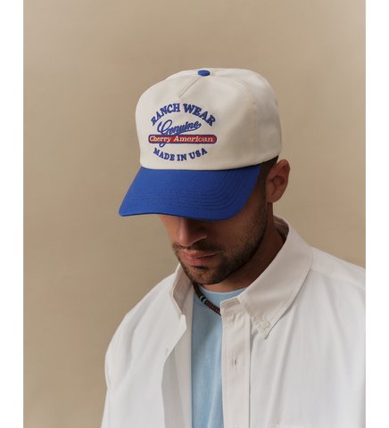 RANCHWEAR 5 PANEL HAT ROYAL