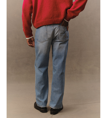 WIDE LEG 5 POCKETS JEANS BOZEMAN WASH