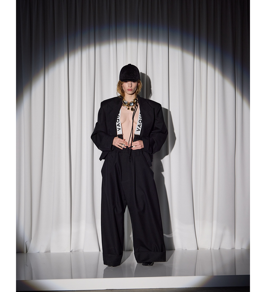 SLOUCHY BLAZER BLACK