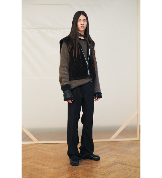 TOP VEST PROFOUND BROWN MAMMOTH CORD