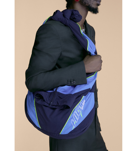 TRACK JACKET TOTE BAG BLUE