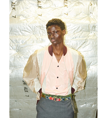 SCARF BELT KHAKI